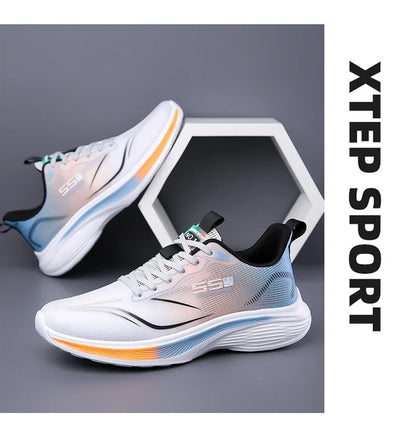 Pantofi de maraton cu placă din carbon pentru bărbați, sneakers casual cu pernă de aer, încălțăminte sport de alergare masculină luxoasă, confortabilă și ușoară