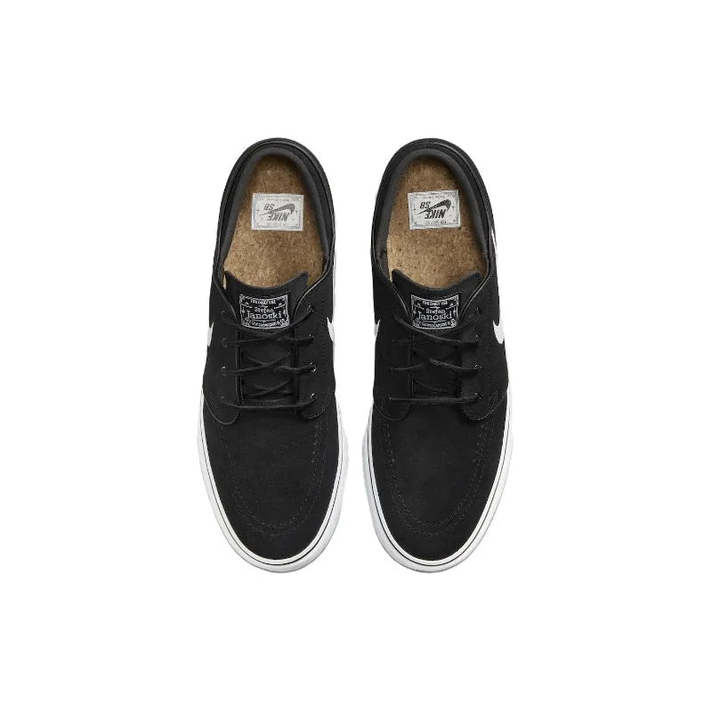 Nike SB Stefan Janoski OG+ Versatile Casual Trendy Low-Top Sneakers Men's Black and White FD6757-001