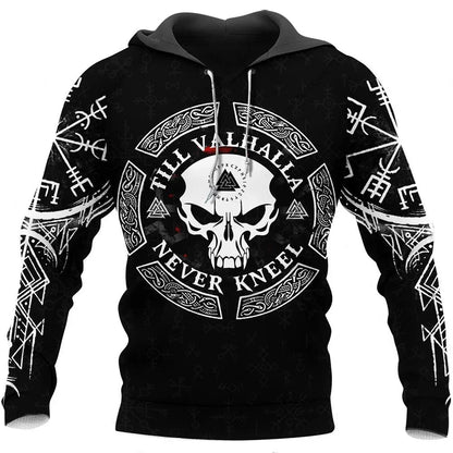 2023 neuer Herbst-Hoodie für Herren mit Wolf-Print, 3D-Sweatshirt, urban, trendig, vielseitig kombinierbar, Oversized-Oberteil, Kapuzenpullover, Herrenbekleidung