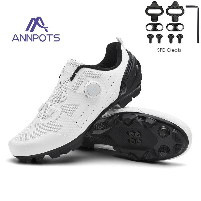 Professional Men Mtb Cycling Shoes White Racing Self-Locking 2024 Speed Road SPD Bicycle Sneakers New Women Flats Cleats Shoes