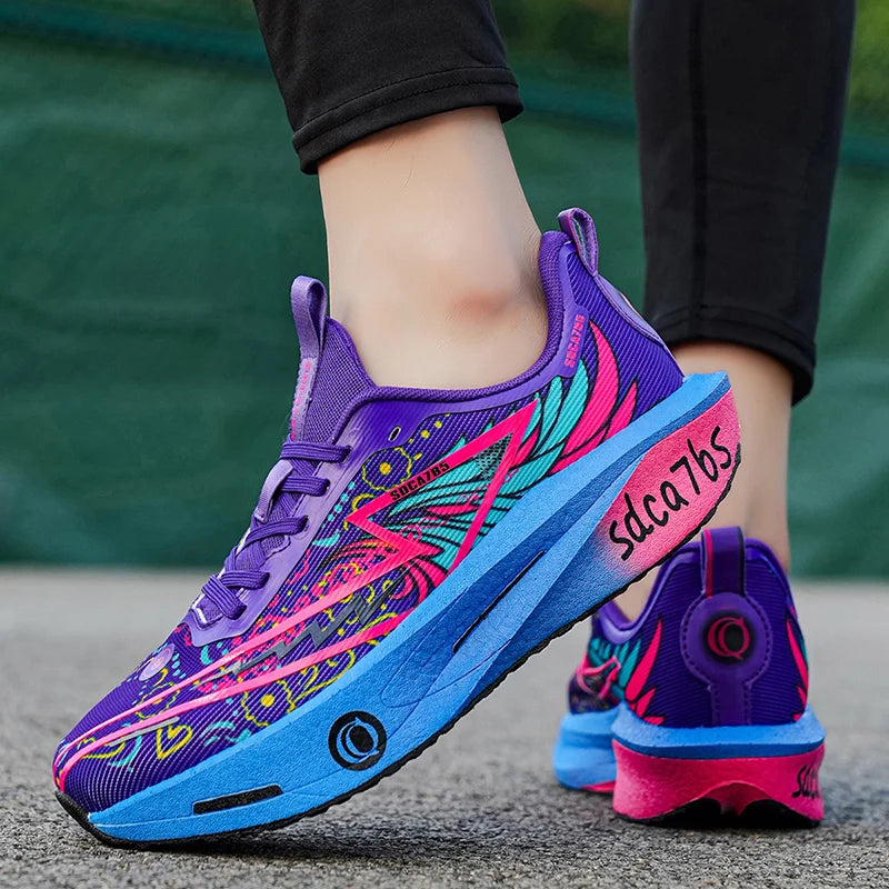 Running Shoes Carbon Board Men Marathon Sports Speciality Breathable Lightweight Women's Comfortable Athletic Outdoor Sneakers