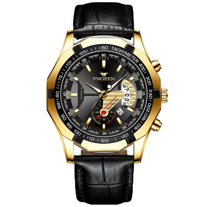 Montres-bracelets à quartz BINBOND Original pour homme : montres de luxe luminescentes, étanches, à date automatique, en acier inoxydable. Livraison gratuite.