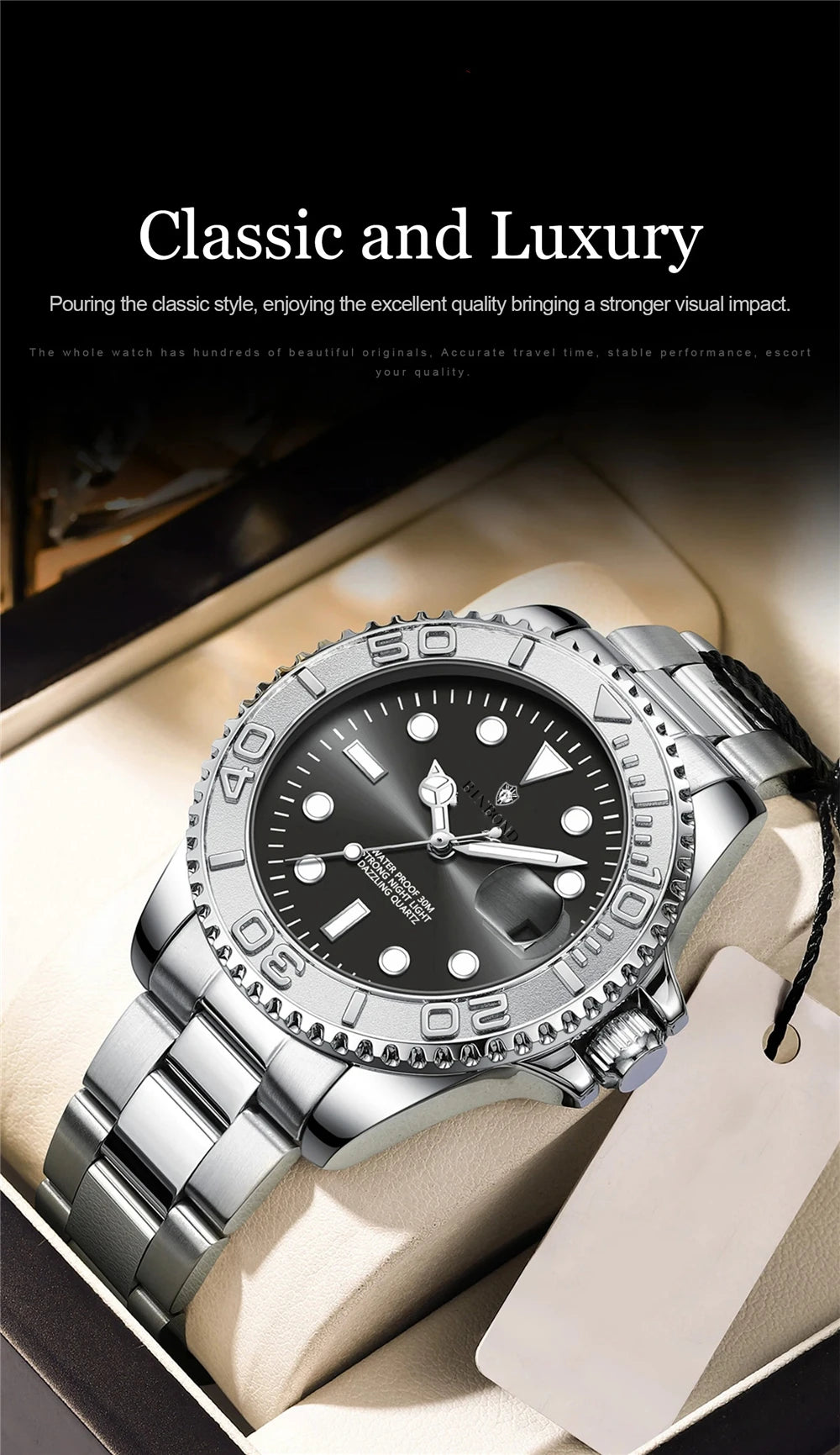 Montres de luxe pour homme - Nouvelle marque - Montres-bracelets sportives et tendance à quartz - Cadeaux pour homme - Montres automatiques - Horloge numérique « Café » pour homme