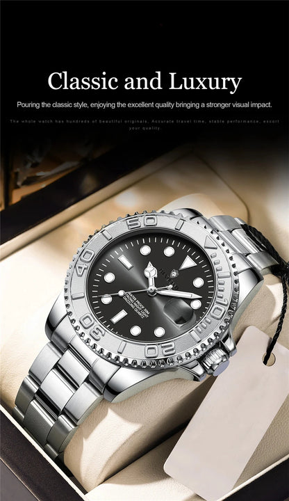 Montres de luxe pour homme - Nouvelle marque - Montres-bracelets sportives et tendance à quartz - Cadeaux pour homme - Montres automatiques - Horloge numérique « Café » pour homme