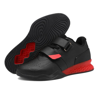 Weightlifting Shoes Professional  Men Women Powerlifting Squat Training Hard Sole Gym Shoes with Stable Heel Non Slip Design