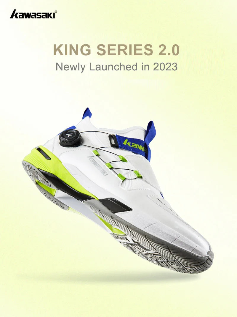 Kawasaki King Series 2.0 profesionalne badminton cipele za muškarce i žene, sportske protiv uvrtanja, originalne muške tenisice za tenis A3311