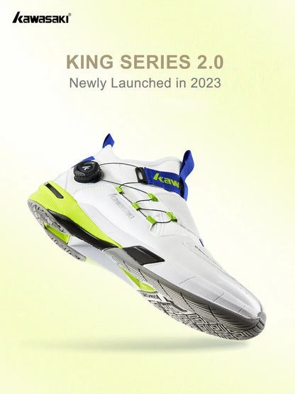 Kawasaki King Series 2.0 profesionalne badminton cipele za muškarce i žene, sportske protiv uvrtanja, originalne muške tenisice za tenis A3311