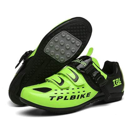 New Men's and Women's Bicycle Shoes,Outdoor Cycling Shoes,Three Functional Soles,Professional Training Shoes