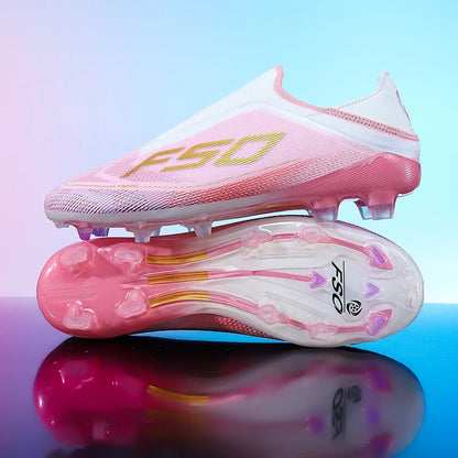 New Men Football Boots Non-Slip Boys Outdoor Hot-selling Soccer Shoes Grass Match Sneakers High-quality Cleats High-top Light