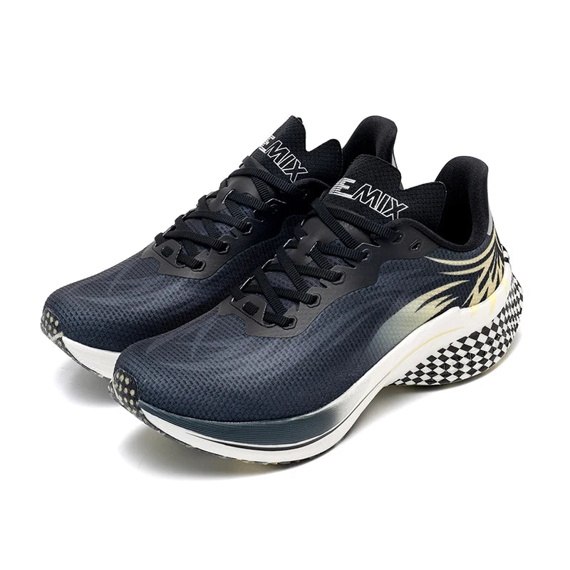 ONEMIX 2026 New Arrival Training Running Shoes for Men, Full Sole Nylon Plate Sport Shoes, Breathable Summer Female Jogging Shoes