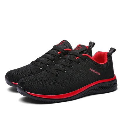 Męskie dzianinowe buty do biegania i chodzenia, casualowe sneakersy, oddychające sportowe buty do biegania, treningu i na siłownię, lekkie buty outdoorowe dla kobiet, rozmiary 38-47