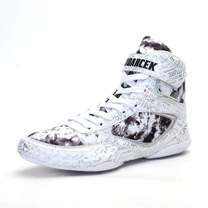2026 New Arrival Boxing Sport Shoe Youth Wearable Wrestling Shoes Men Indoor Men Fighting Shoes Non-Slip Men Boxing Sneakers
