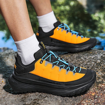 Chaussures de randonnée en plein air pour hommes, chaussures de course sur sentier, antidérapantes, légères, respirantes, pour escalade en montagne, camping, trekking, taille 46