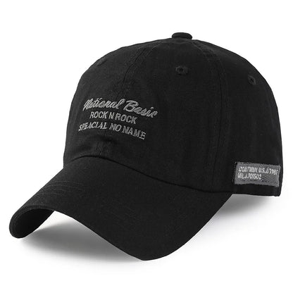 Baseball kapa Big Head Plus Size iz 100 % bombaža, primerna za moške in ženske, nastavljiva kapa »Dad Hat«, velikost 58–60 cm, 61–65 cm