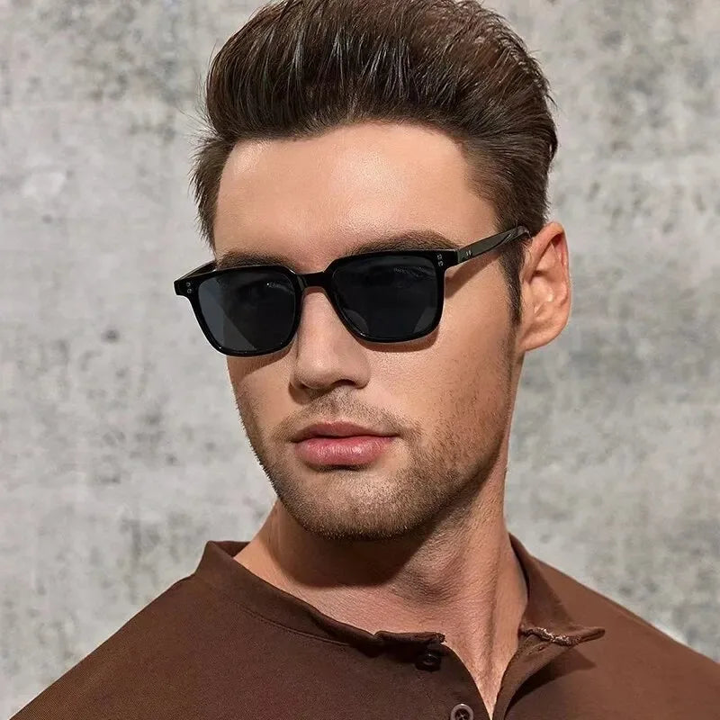 New Square Sunglasses for Men Women 2026 Vintage Fashion Goggle Driving Sun Glasses Frame UV400 Male Eyewear Sunglasses for Men