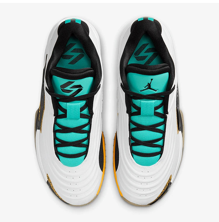Nike Oficial Genuíno JORDAN Sapatilhas de Basquetebol de Treino Almofadadas de Cano Baixo para Homem FQ1285-100