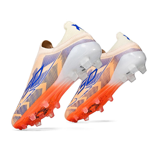 Breathable Football Shoes for Men, FG/AG Long Nail Artificial Turf Anti-Slip Sports Shoes, A Must-Have for Fans