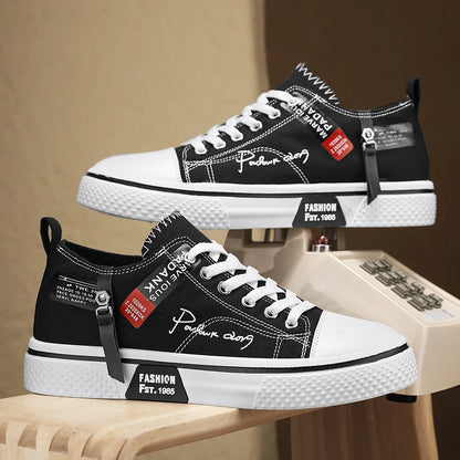 Chaussures de ville décontractées en toile pour hommes, grandes tailles, idéales pour l’été, avec semelle souple et antidérapante, parfaites pour la marche en extérieur, chaussures de sport à la mode pour jeunes, ch