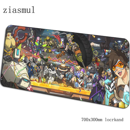Overwatch mouse pad gamer Gorgeous 70x30cm gaming mousepad PC notebook desk mat mouse pad games Aesthetic gamer mats gamepad