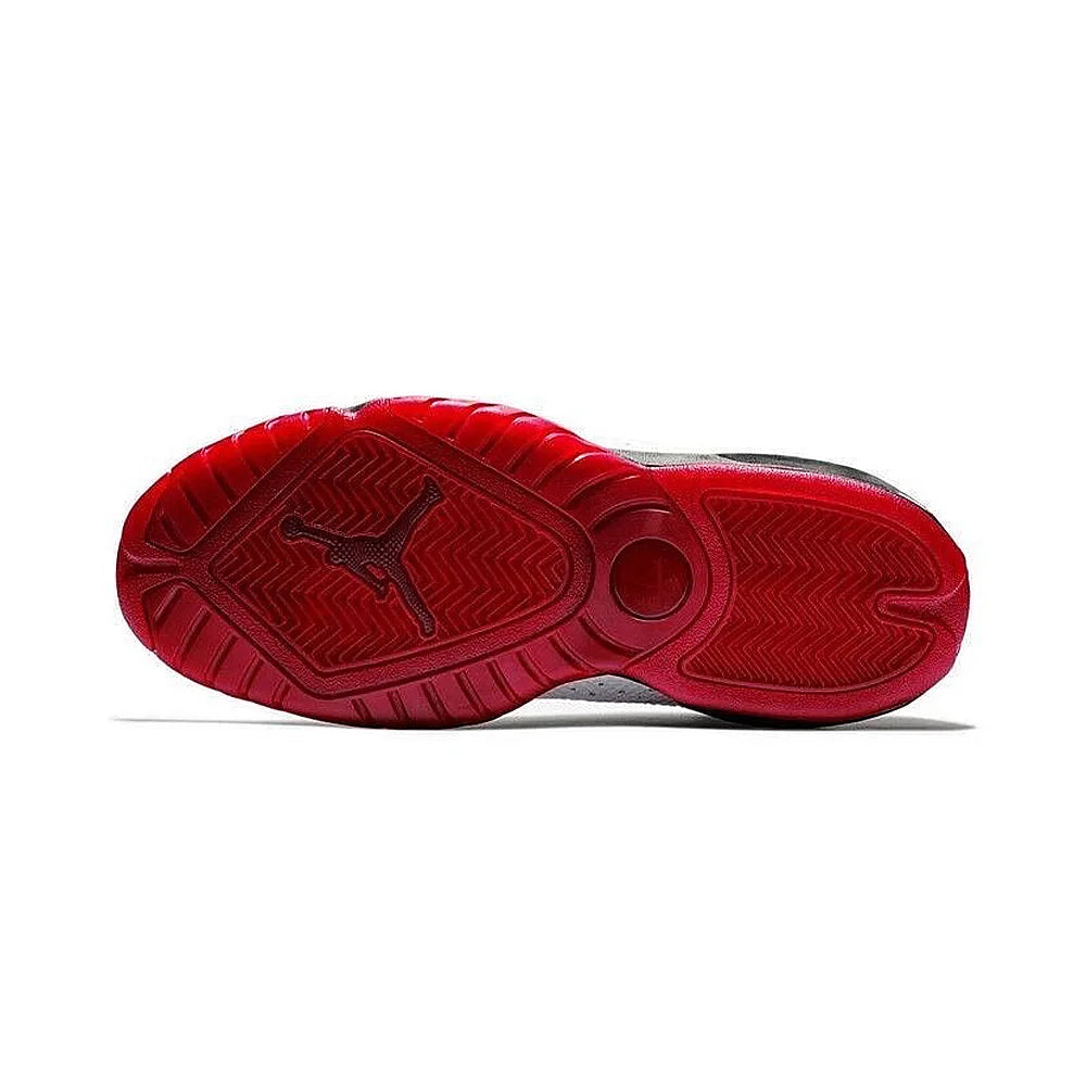 Jordan Lift Off Simple and Versatile Shock-Absorbing, Non-Slip, Wear-Resistant Mid-Top Retro Basketball Shoes for Men, White and Gray Ar4430-101