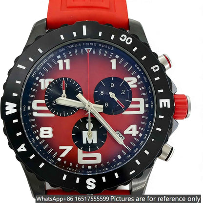 45mm luxury men's watch, made of 904L steel, Quartz movement-b