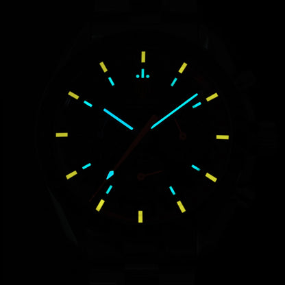 Watchdives New Wd1863 Quartz Men Watch VK63 Chronograph Bubble Sapphire Waterproof 39Mm Steel Top Brand Luxury Business Watch
