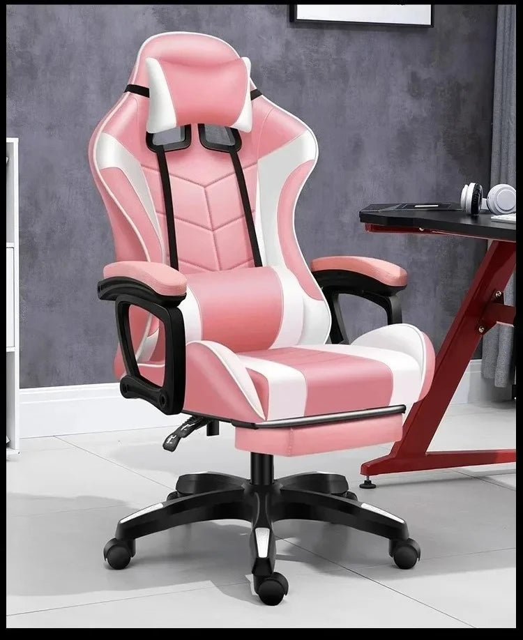 Gaming Chair Ergonomic Gaming Chair Net Coffee Computer Chair Home Reclining Office Comfortable Swivel Silla Gaming Chaise