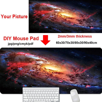 World Of Warcraft 90x40 Μεγάλο Gaming Mouse Pad Επιφάνειας Γραφείου για Παιχνίδια Csgo, Φυσικό Καουτσούκ, Μεγάλο Gamer XXL Mousepad Υπολογιστή