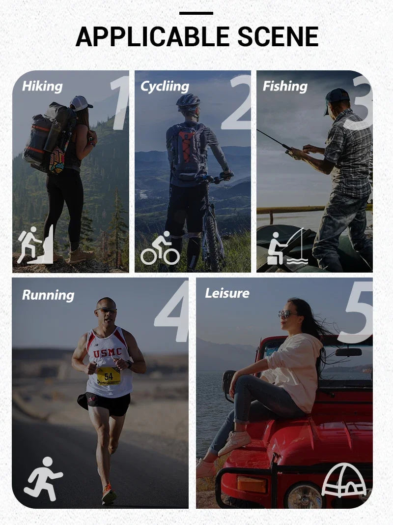 SCVCN polarizované brýle na turistiku, sluneční brýle na rybaření, cyklistické brýle, módní brýle UV400, pánské brýle na kolo, MTB, sportovní cyklistické brýle, outdoor