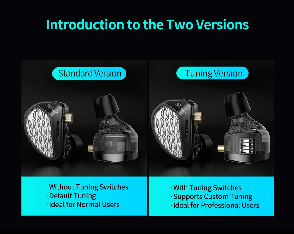 KZ Sonata 28BA Units Upgraded HIFI Headphones On-ear tunable balanced armour unit Wired gaming headphones