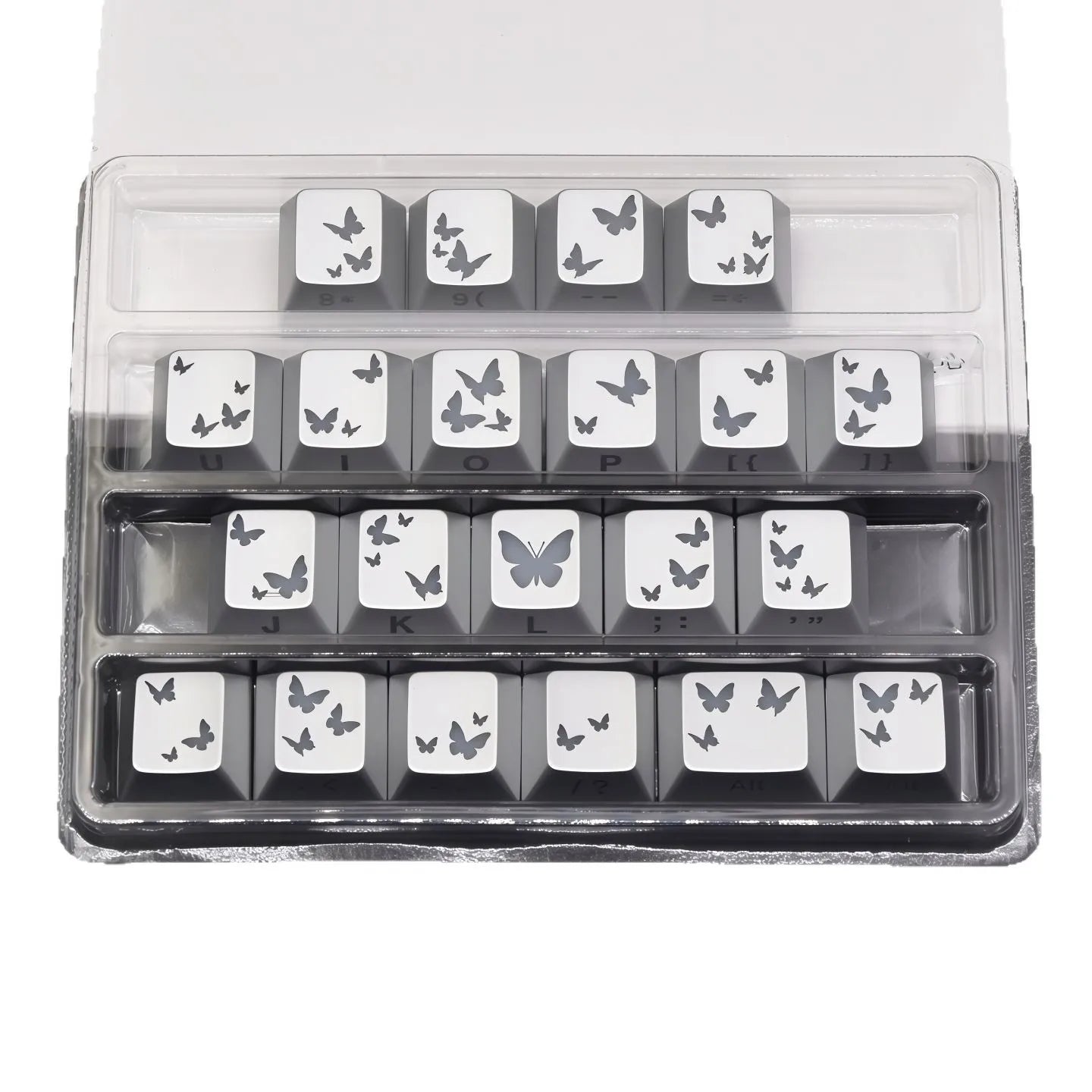 AULA WIN60 HE Magnetic Keyboard 21 Keys Butterfly Keycaps Wired 8K Return RGB Hotswap Customized E-sports Gaming Keyboard