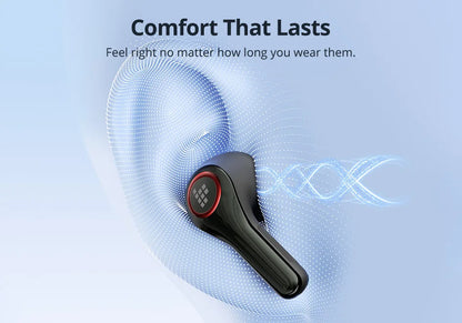 Tronsmart Sounfii NC 2 Earphones Bluetooth Wireless Hybrid ANC Earbuds with Hi-Res Audio, 40H Playtime, 2026 NEW CHOICE