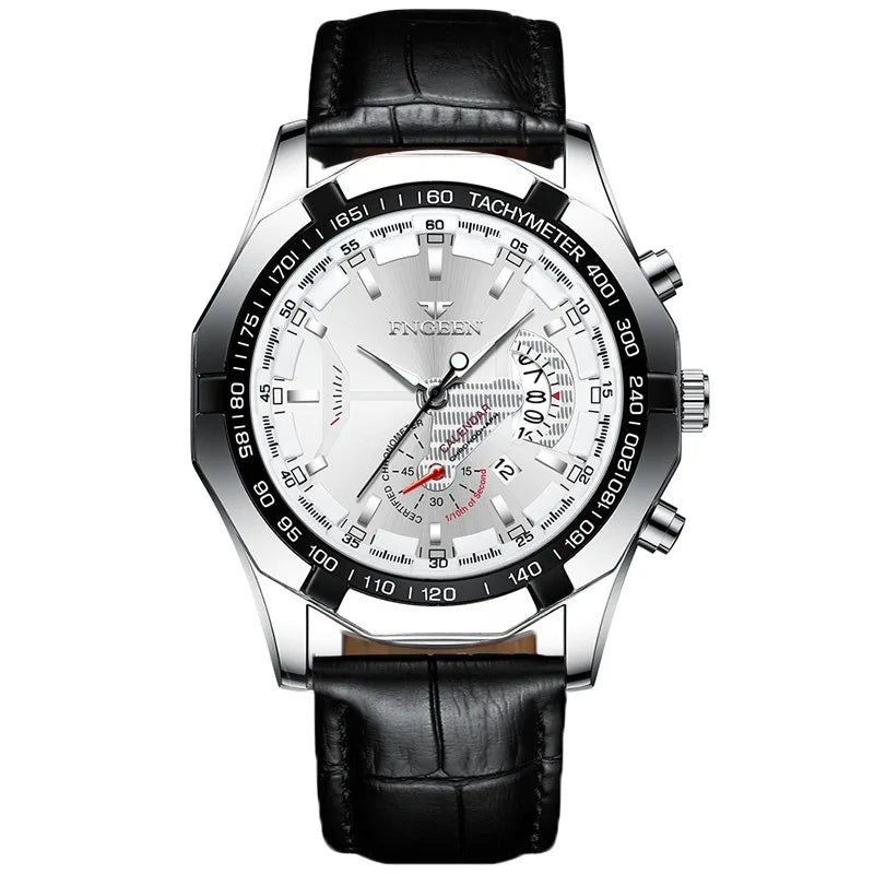 Montres-bracelets à quartz BINBOND Original pour homme : montres de luxe luminescentes, étanches, à date automatique, en acier inoxydable. Livraison gratuite.