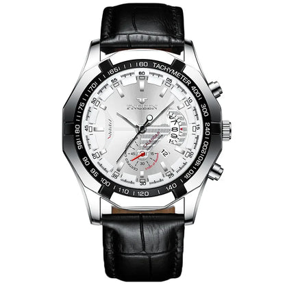 Montres-bracelets à quartz BINBOND Original pour homme : montres de luxe luminescentes, étanches, à date automatique, en acier inoxydable. Livraison gratuite.