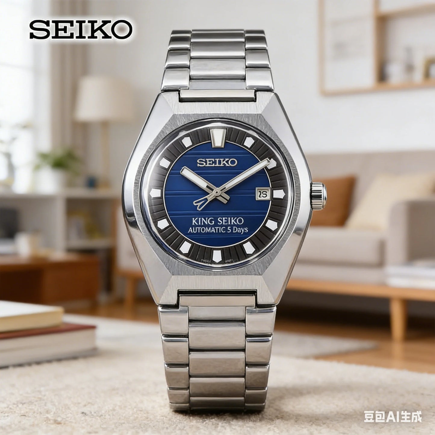2026 New Seiko Automatic Mechanical Watch for Men and Women Business Leisure Calendar Night Light Waterproof Couple Watch