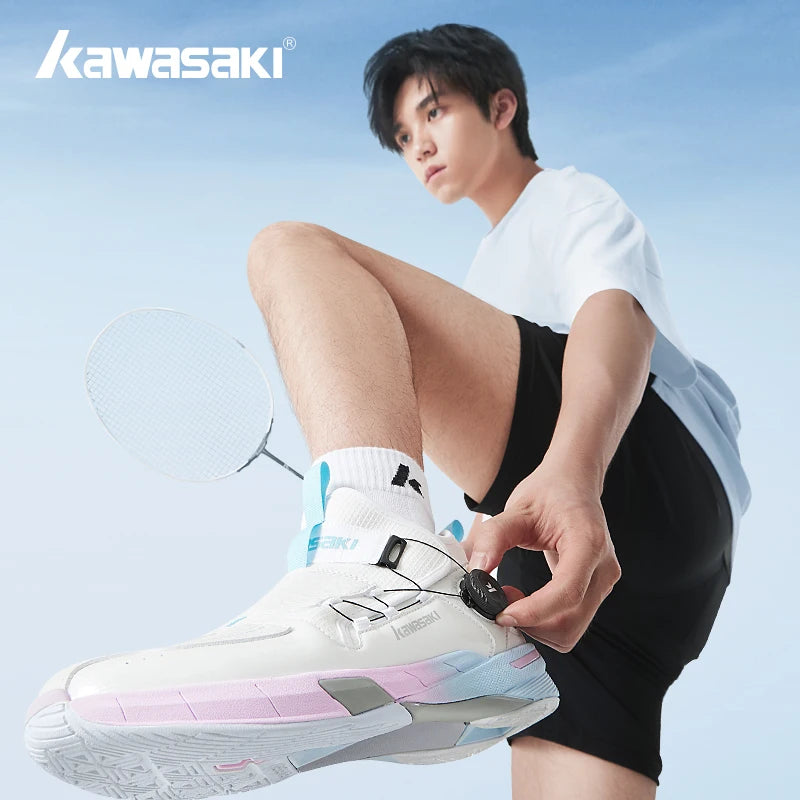 Kawasaki King Series 2.0 profesionalne badminton cipele za muškarce i žene, sportske protiv uvrtanja, originalne muške tenisice za tenis A3311