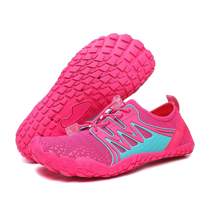 Men's Trail Running Shoes, Lightweight Athletic Zero Drop Barefoot Shoes Non-Slip Outdoor Walking Minimalist Shoes for Women