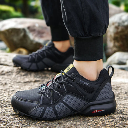 2025 Hiking Shoes Men's Non-slip Wear-resistant Comfortable Outdoor Hiking Sports Shoes Outdoor Running Shoes Walking Sports Sho