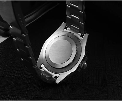 San Martin 40mm Water Ghost PT5000 Automatic Men Diving Watch Business Mechanical Sapphire Waterproof 20Bar Luxury BGW-9 SN0017D