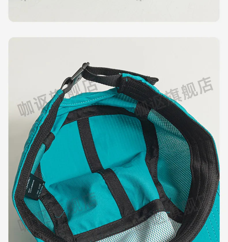 Summer quick-dry baseball cap, retro flat brim, unisex, sun protection, sports mesh cap, trendy