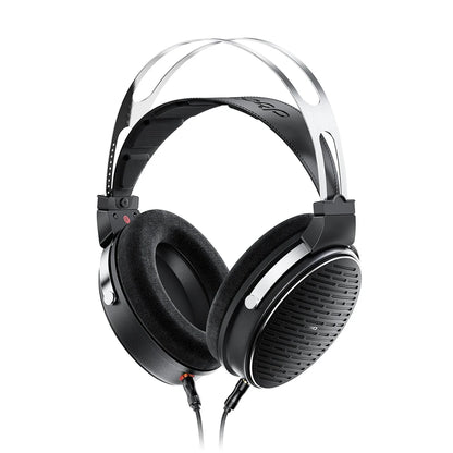 FiiO JT3 Over-Ear Open-Back Headphones, 50mm Dynamic Driver, PEK+PU Composite Diaphragm, Detachable 3.5mm Cable with Mic