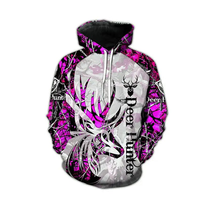 Fashion Autumn Lion, Wolf Hoodies White Tiger Skin 3D All Over Printed Men's Sweatshirt Unisex Pullover Casual Jacket