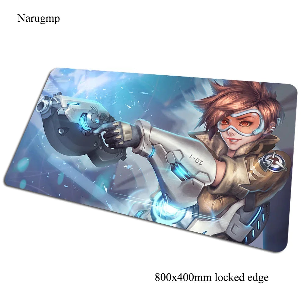 overwatch padmouse 80x40cm gaming mousepad game Halloween Gift large mouse pad gamer computer desk big mat notbook mousemat pc