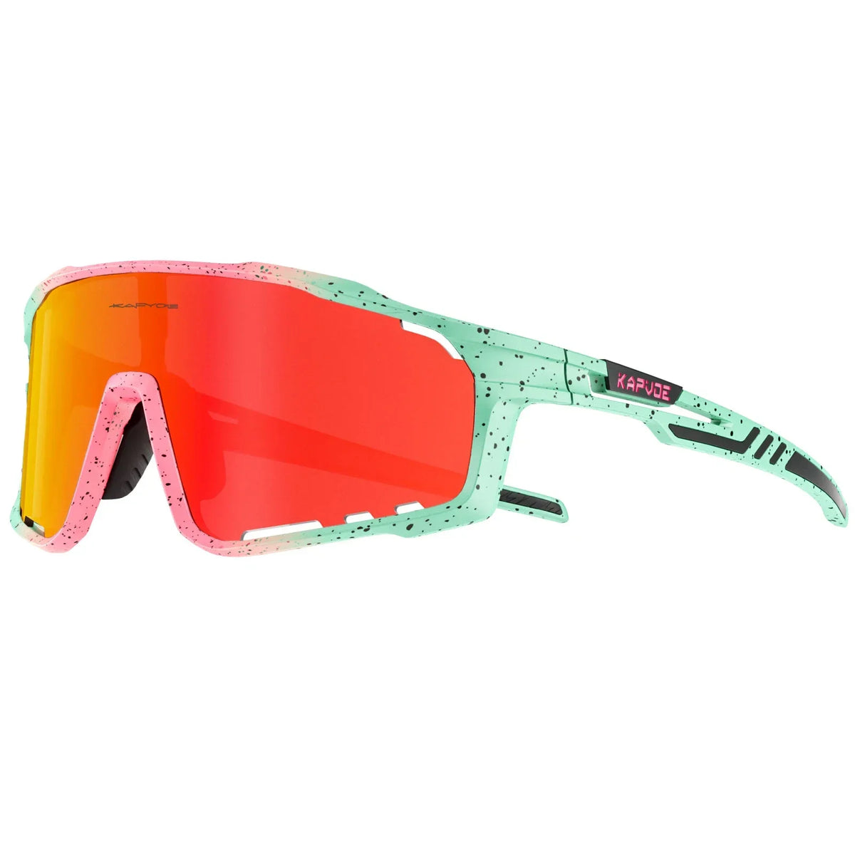Kapvoe Mode-Sonnenbrillen für Herren – Coole Fahrradbrillen, MTB, Skaten, UV400, Angelbrillen, Herren, Damen, Fahrradbrillen