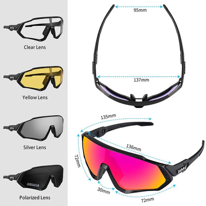 Kapvoe: Gafas de sol de marca para hombre, para pesca, montaña y ciclismo; gafas para mujer, para bicicleta de carretera; gafas de bicicleta; gafas de ciclismo; Oculos Ciclismo