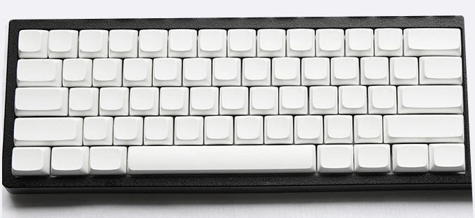 NPKC Blank XDA Keycaps Planck Preonic 61 75 87 108 Keyset Thick PBT Material for Cherry MX Mechanical Keyboard