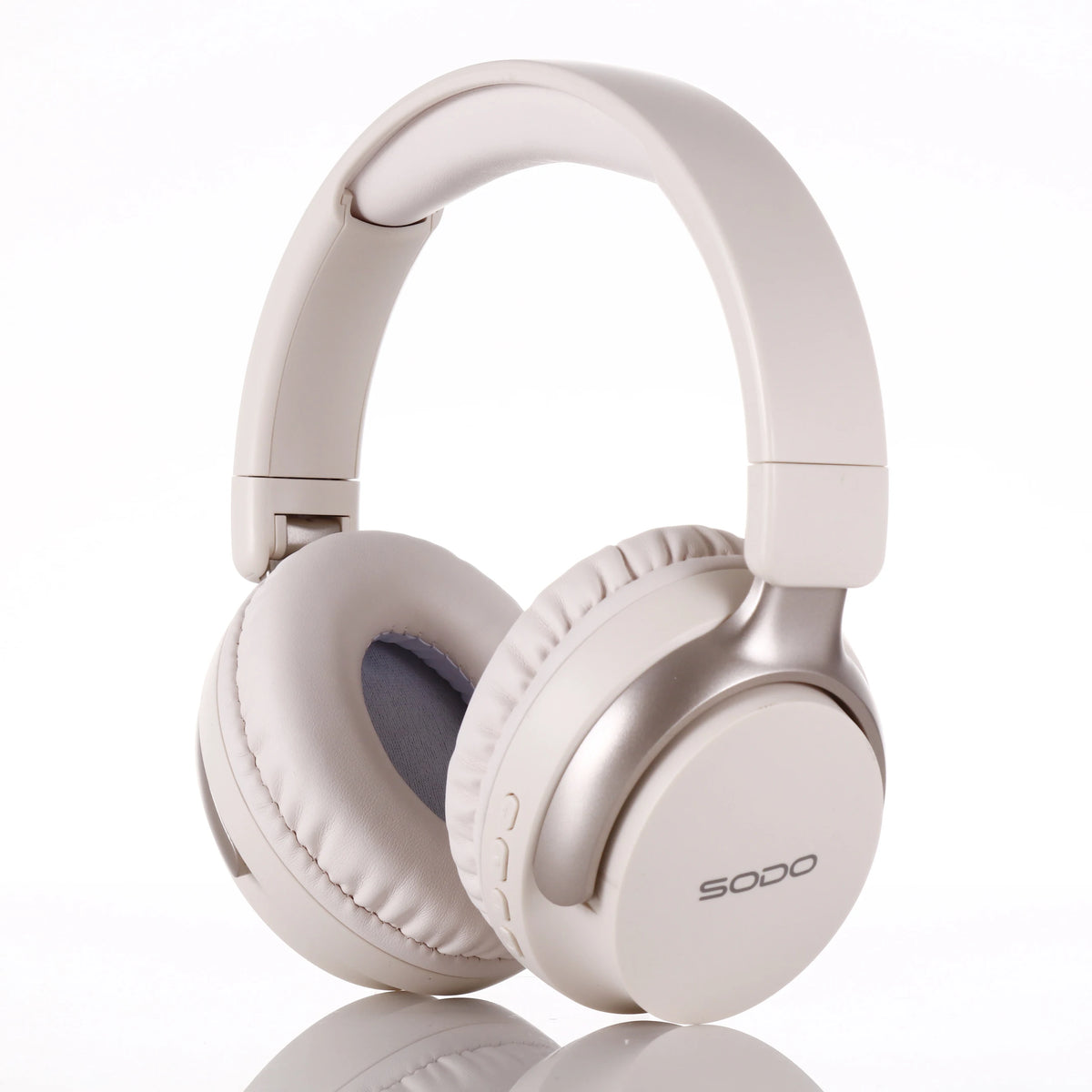 SODO SD1103 casque sans fil Bluetooth 5.3 sur l'oreille, autonomie de 48 heures de lecture stéréo HiFi, casque de sport pliable avec prise en charge TF/AUX