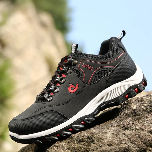 EVA-Wanderschuhe für Herren, wasserdicht, rutschfest, aus Leder – Outdoor-Sportschuhe für Camping, Laufen und Jogging, Neuheit 2025