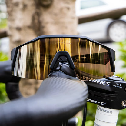 Gafas de sol Kapvoe para ciclismo, gafas polarizadas para bicicleta, MTB, UV400, de montaña, para hombre y mujer, gafas deportivas para actividades al aire libre
