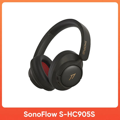 1MORE SonoFlow S Active Noise Canceling Wireless Headphones 42dB ANC Bluetooth Headsets Hi-Res Audio 90H Playtime